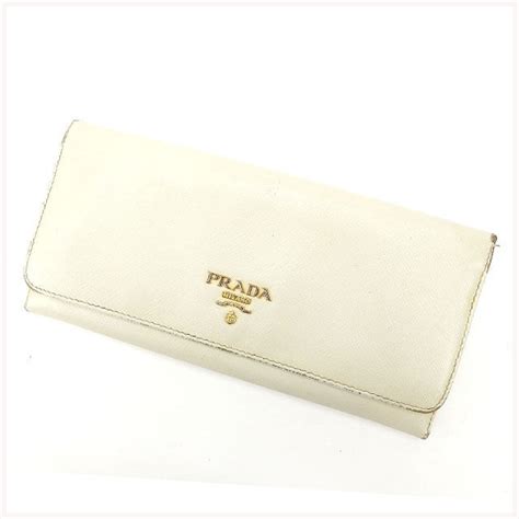 prada wallet white|authentic Prada wallet.